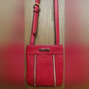 Michael Kors Cherry Red Crossbody Bag